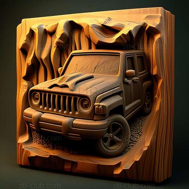3D мадэль Jeep Liberty (STL)